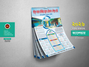 রমজানের তোহফা 2026 সালের ক্যালেন্ডার